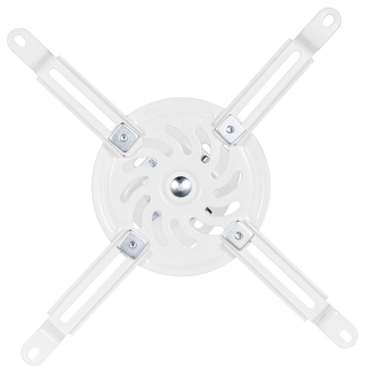 Produktbild: Reflecta Prometheus Beamer-Deckenhalterung Deckenhalter, Drehbar, Neigbar Boden-/Deckenabstand (max.): 580 mm Wei&szlig;