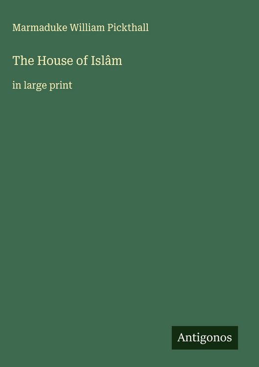 Produktbild: The House of Isl&acirc;m