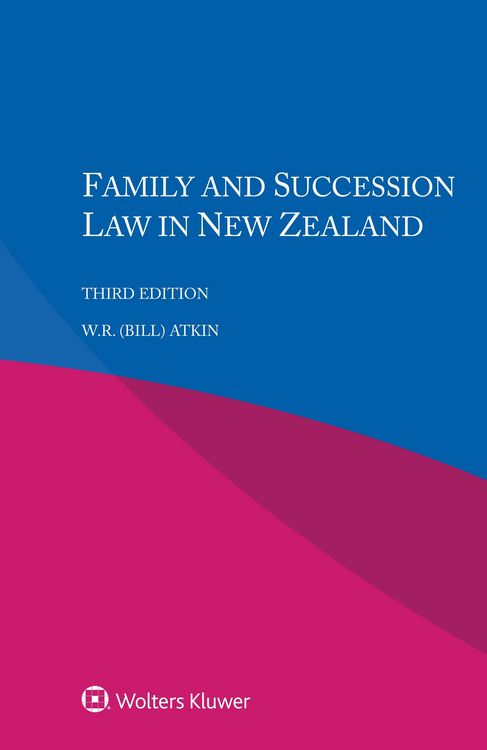 Produktbild: Family and Succession Law in New Zealand