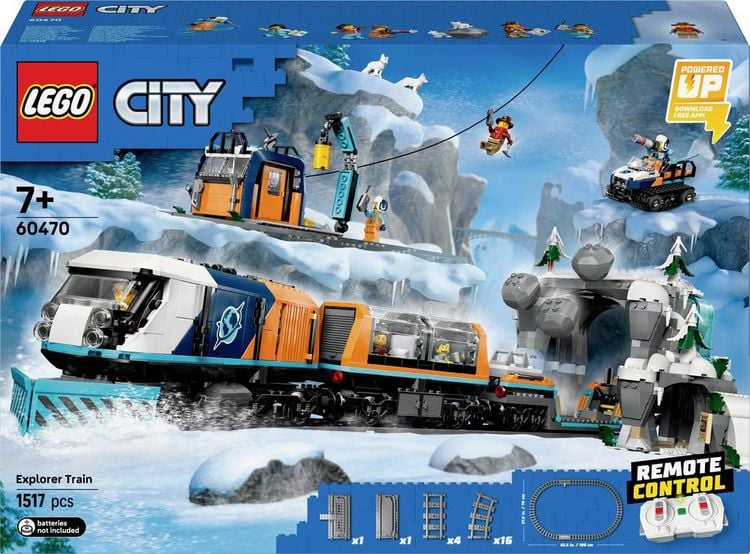 Produktbild: 60470 LEGO® CITY Arktis-Polarexpress