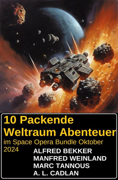 Produktbild: 10 Packende Weltraum Abenteuer im Space Opera Bundle Oktober 2024