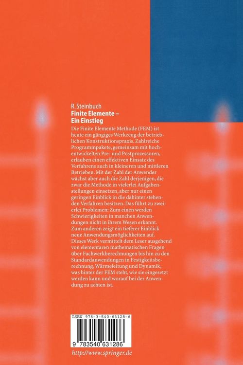 Produktbild: Finite Elemente — Ein Einstieg
