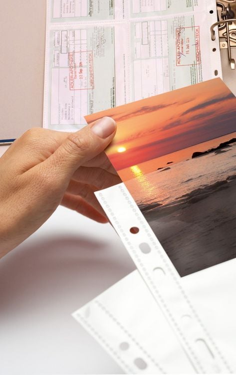 Produktbild: HERMA Fotosichth&uuml;llen f&uuml;r 80 Fotos 10x15cm 10 Blatt