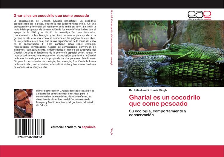 Produktbild: Gharial es un cocodrilo que come pescado