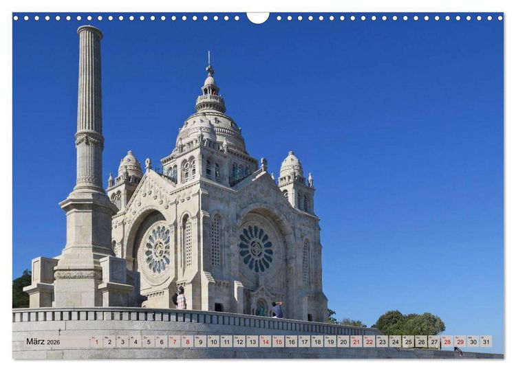 Produktbild: Von Porto nach Santiago de Compostela (Wandkalender 2026 DIN A3 quer), CALVENDO Monatskalender
