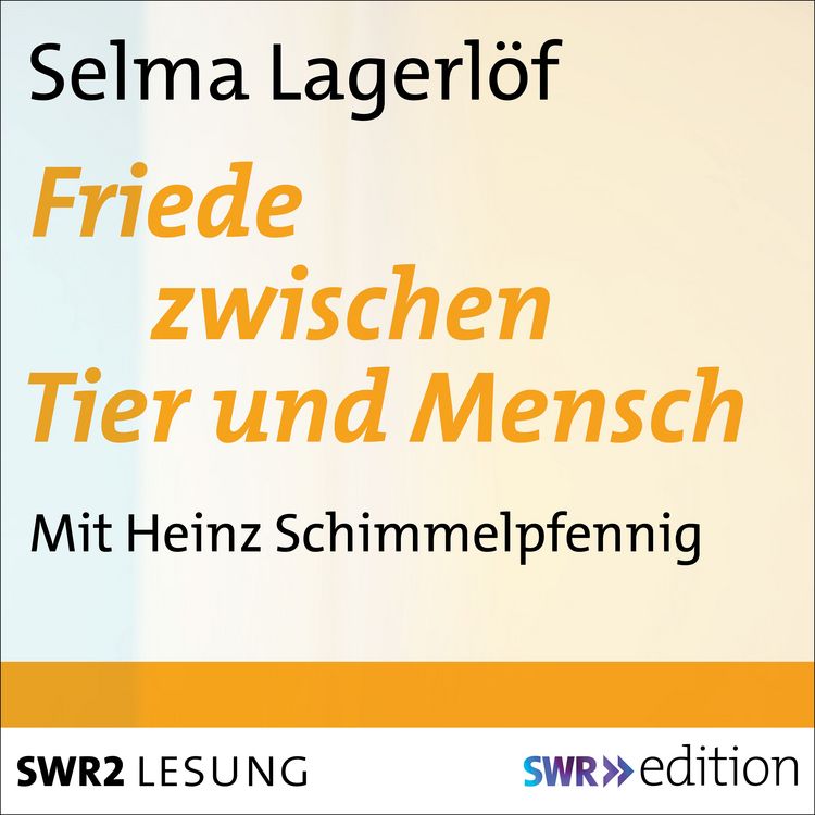 Produktbild: Friede zwischen Tier und Mensch