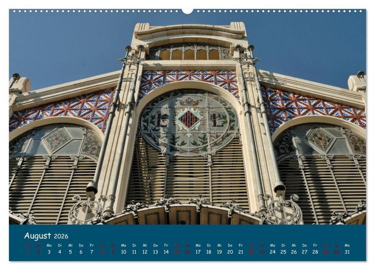 Produktbild: Valencia - Geschichte und Moderne (Wandkalender 2026 DIN A2 quer), CALVENDO Monatskalender