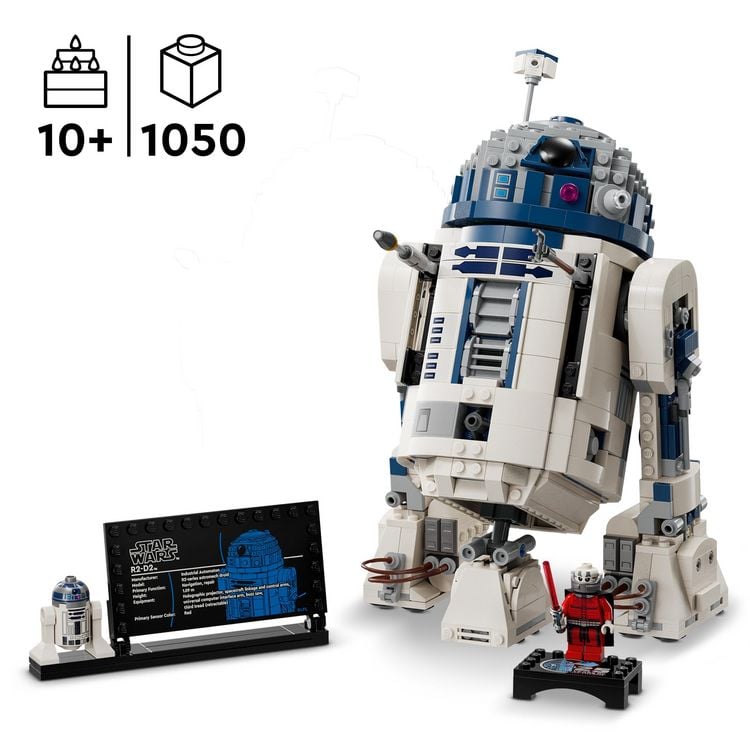 Produktbild: LEGO Star Wars 75379 R2-D2 Droide zum Bauen, Spielen und Ausstellen