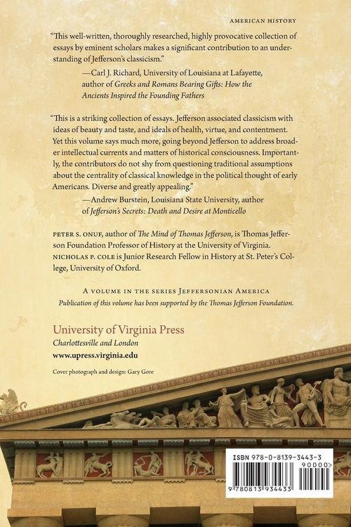Produktbild: Thomas Jefferson, the Classical World, and Early America