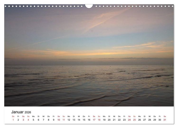 Produktbild: L&uuml;becker Bucht (Wandkalender 2026 DIN A3 quer), CALVENDO Monatskalender