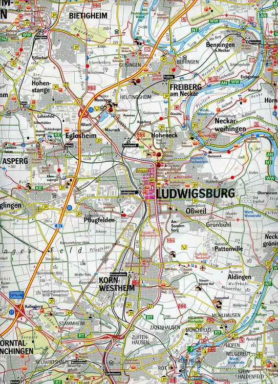 Produktbild: Stuttgart und Umgebung Wander- und Freizeitkarte