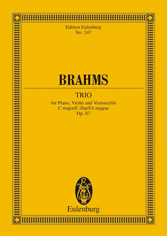 Produktbild: Piano Trio C major