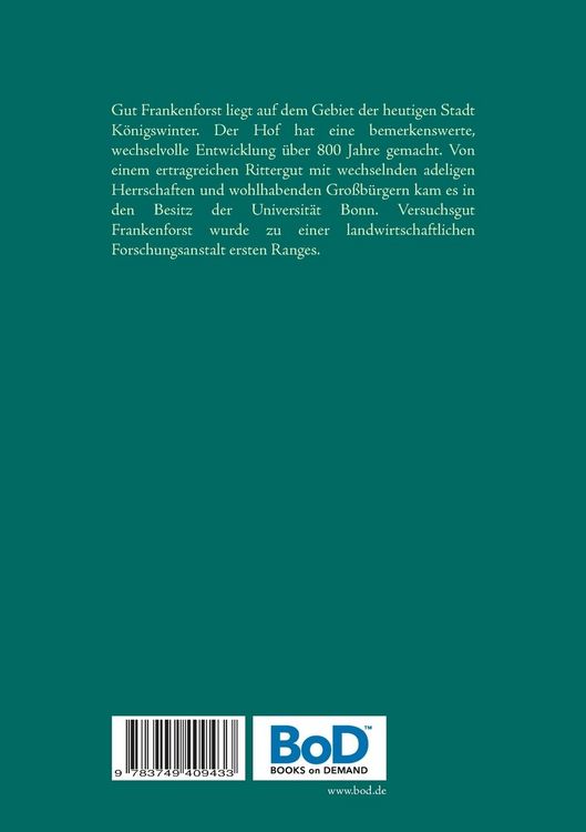 Produktbild: Vom Rittergut zur landwirtschaftlichen Lehr- und Forschungsstation
