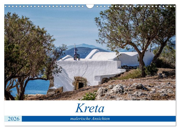 Produktbild: Kreta - malerische Ansichten (Wandkalender 2026 DIN A3 quer), CALVENDO Monatskalender