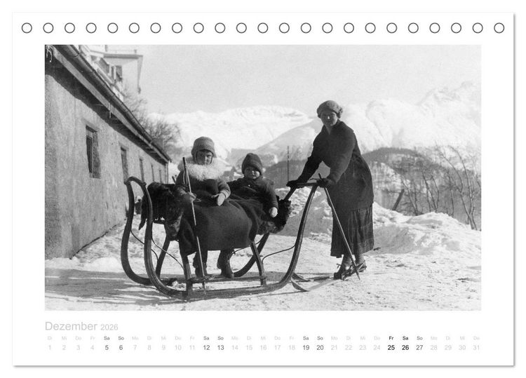 Produktbild: Abenteuer Kindheit in Fotografien (Tischkalender 2026 DIN A5 quer), CALVENDO Monatskalender