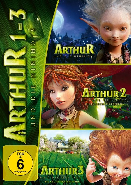 Produktbild: Arthur und die Minimoys 1-3 [3 DVDs]