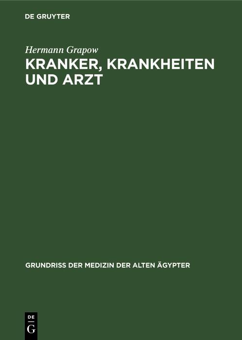 Produktbild: Kranker, Krankheiten und Arzt