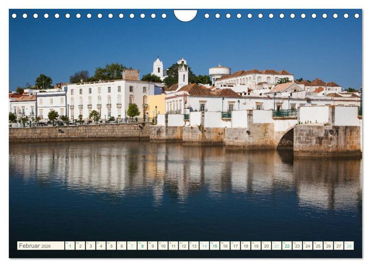 Produktbild: Algarve real - Impressionen aus Olh&atilde;o und Tavira (Wandkalender 2026 DIN A4 quer), CALVENDO Monatskalender