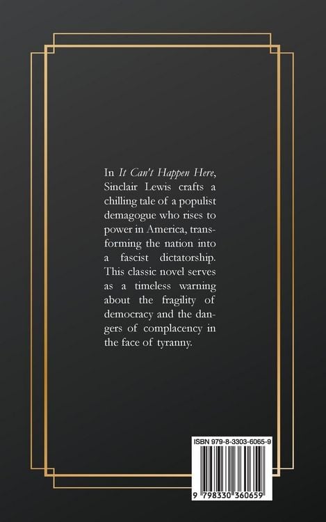 Produktbild: It Can't Happen Here