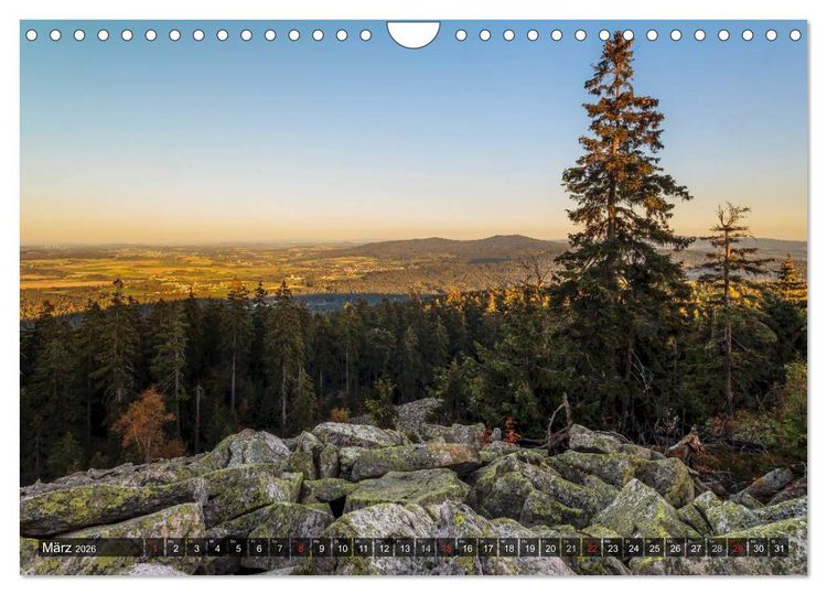 Produktbild: Zauberhaftes Fichtelgebirge (Wandkalender 2026 DIN A4 quer), CALVENDO Monatskalender