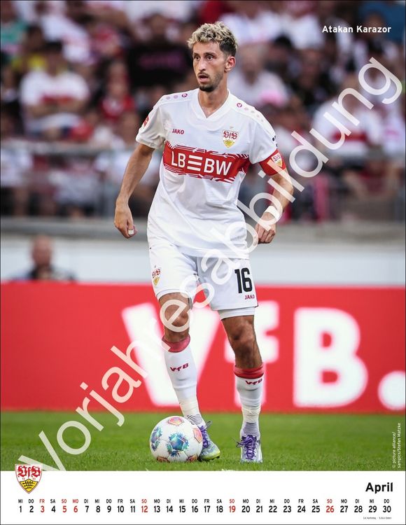 Produktbild: VfB Stuttgart Posterkalender 2027