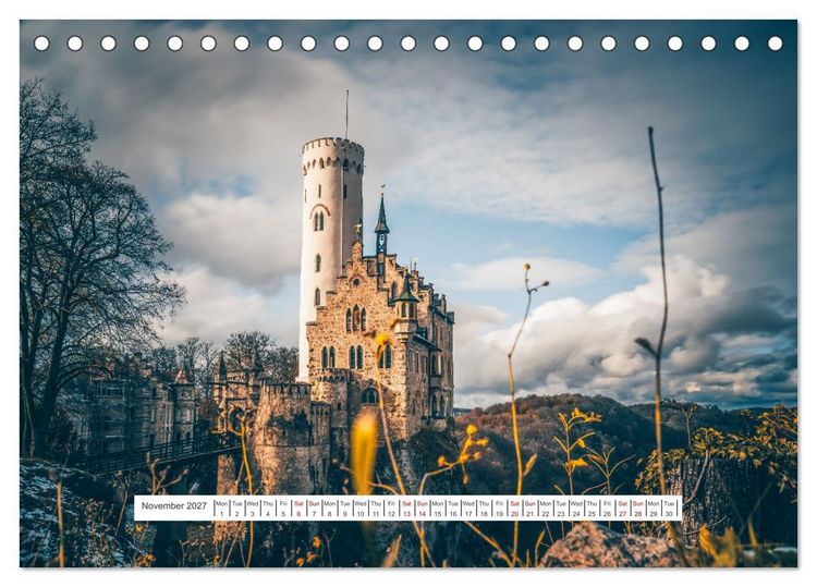 Produktbild: Germany dreamlike places (Desk Calendar 2027 DIN A5 landscape), CALVENDO 12 Month DeskCalendar