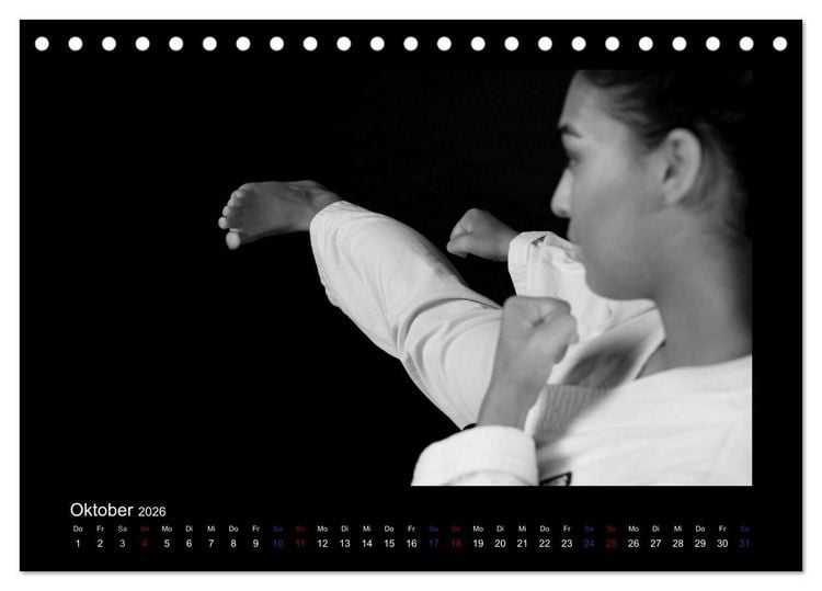 Produktbild: Traditionelles Taekwon-Do (Tischkalender 2026 DIN A5 quer), CALVENDO Monatskalender