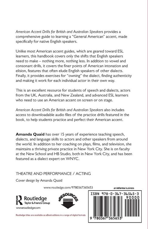 Produktbild: American Accent Drills for British and Australian Speakers