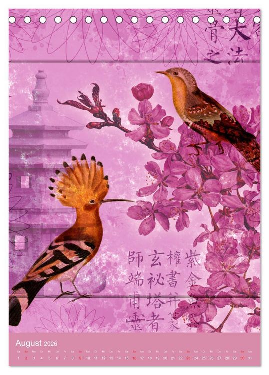 Produktbild: Vintagekunst Collagen (Tischkalender 2026 DIN A5 hoch), CALVENDO Monatskalender