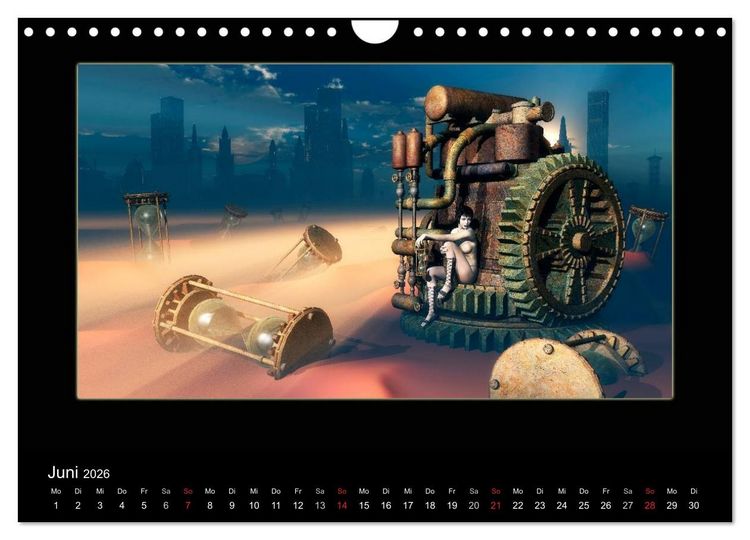 Produktbild: Digital Woman (Wandkalender 2026 DIN A4 quer), CALVENDO Monatskalender