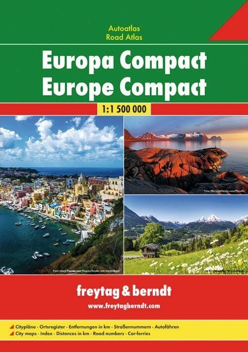 Produktbild: Freytag & berndt Autoatlas Europa Compact 1:1,5 Mio.
