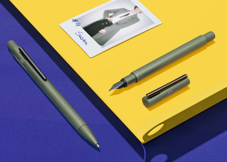 Produktbild: Faber-Castell Kugelschreiber Neo Slim Aluminium gr&uuml;n