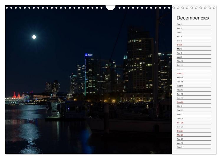Produktbild: Vancouver Perspectives (Wall Calendar 2026 DIN A3 landscape), CALVENDO 12 Month Wall Calendar