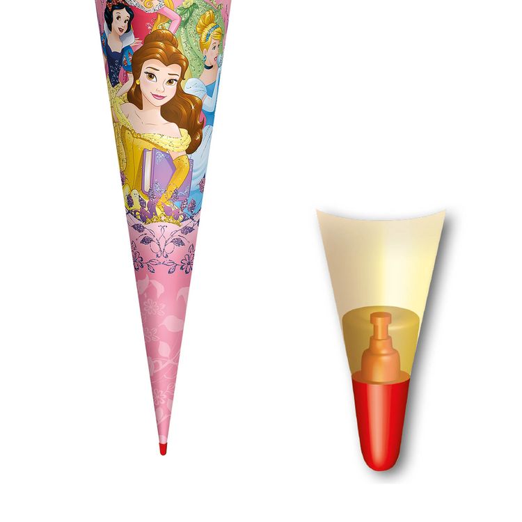 Produktbild: Lizenz-Schult&uuml;te, Disney Princess, 70cm, Glitter