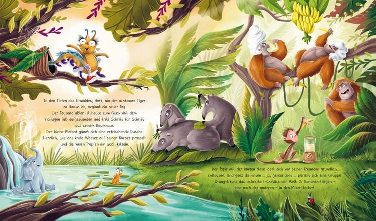 Produktbild: Der achtsame Tiger: So ein Kuddelmuddel