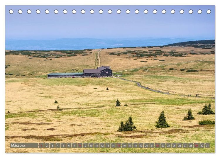 Produktbild: Riesengebirge - Im Land von R&uuml;bezahl (Tischkalender 2026 DIN A5 quer), CALVENDO Monatskalender