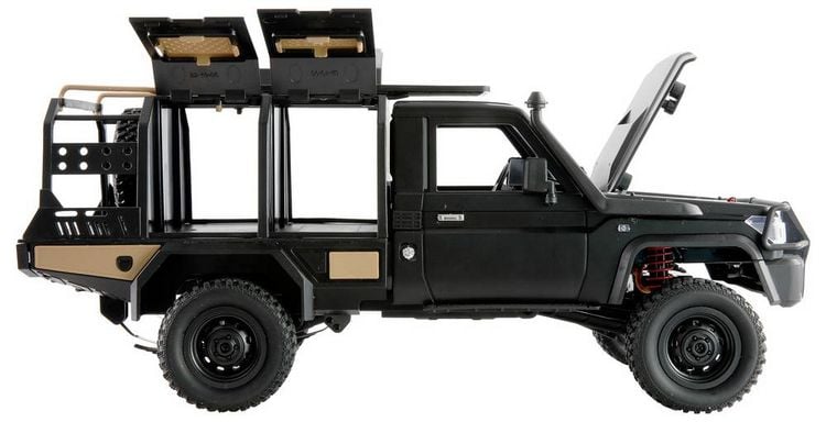 Produktbild: Amewi Brushed 1:12 RC Einsteiger Modellauto Elektro Crawler Allradantrieb (4WD) RtR 2,4 GHz mit Lichteffekt