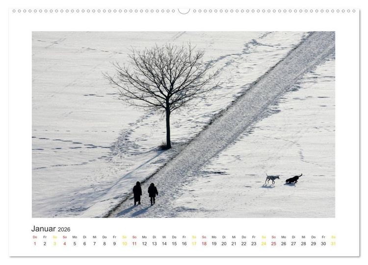 Produktbild: Weserbergland Impressionen (Wandkalender 2026 DIN A2 quer), CALVENDO Monatskalender