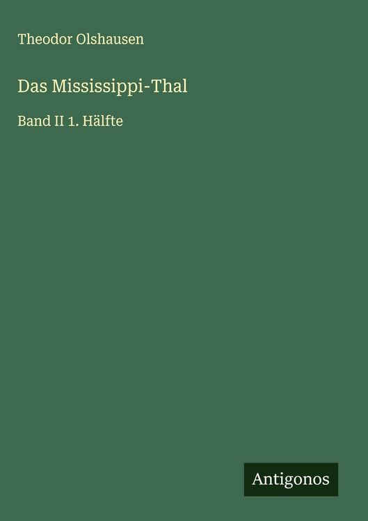 Produktbild: Das Mississippi-Thal
