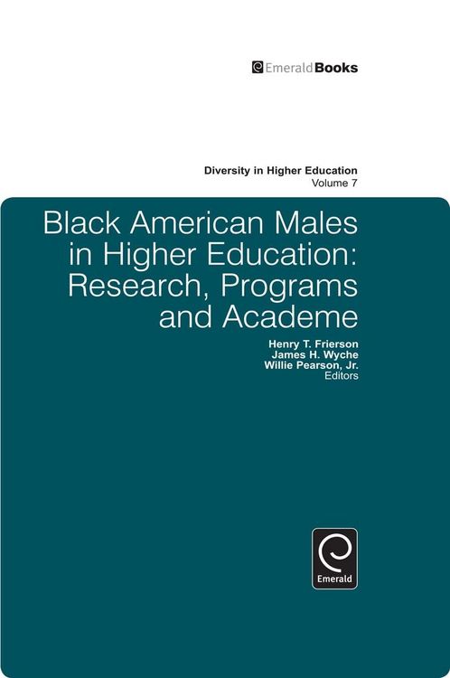 Produktbild: Black American Males in Higher Education