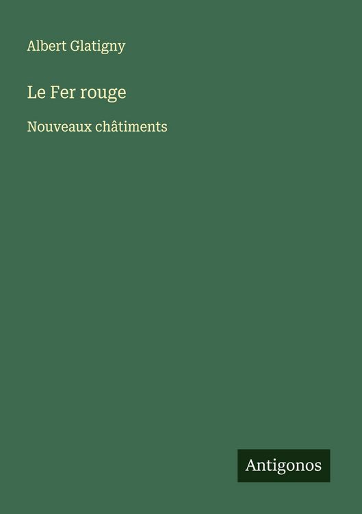 Produktbild: Le Fer rouge