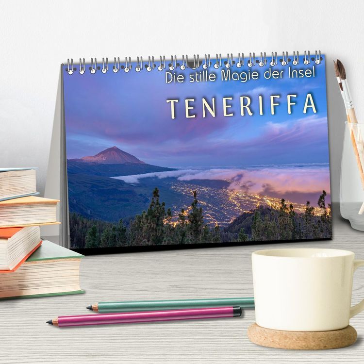 Produktbild: Die stille Magie der Insel Teneriffa (Tischkalender 2026 DIN A5 quer), CALVENDO Monatskalender
