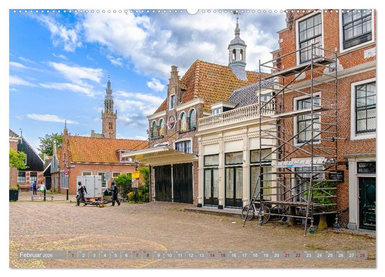 Produktbild: Ein Blick auf Edam (Wandkalender 2026 DIN A2 quer), CALVENDO Monatskalender