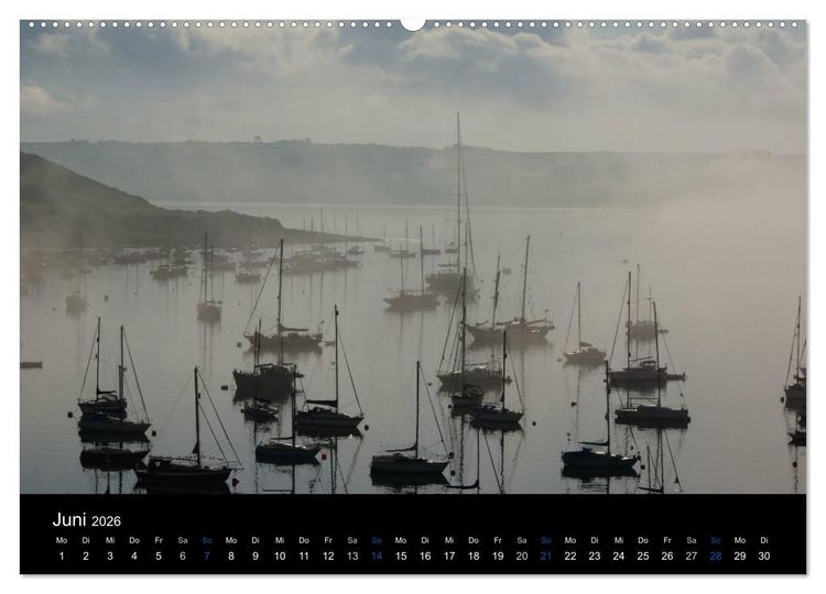 Produktbild: Anblicke und Ausblicke in Cornwall (Wandkalender 2026 DIN A2 quer), CALVENDO Monatskalender