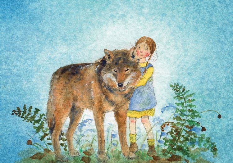 Produktbild: Postkartenbuch &raquo;Waldkinder&laquo;