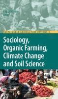 Produktbild: Sociology, Organic Farming, Climate Change and Soil Science