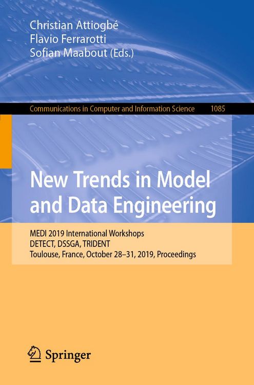 Produktbild: New Trends in Model and Data Engineering