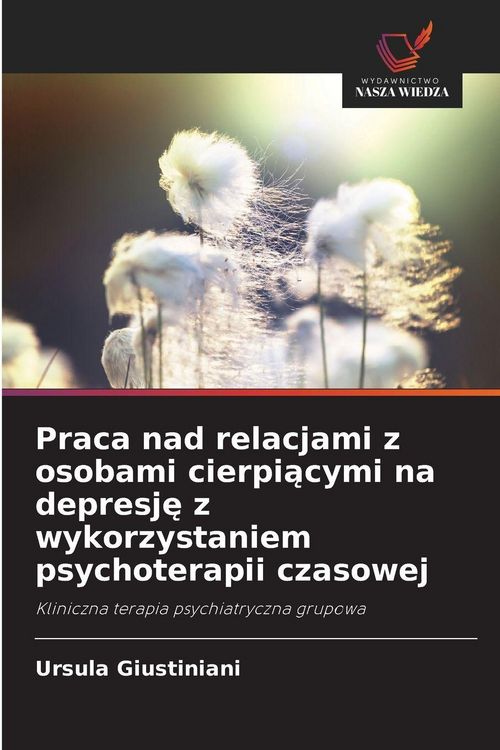 Produktbild: Praca nad relacjami z osobami cierpi&iquest;cymi na depresj&iquest; z wykorzystaniem psychoterapii czasowej