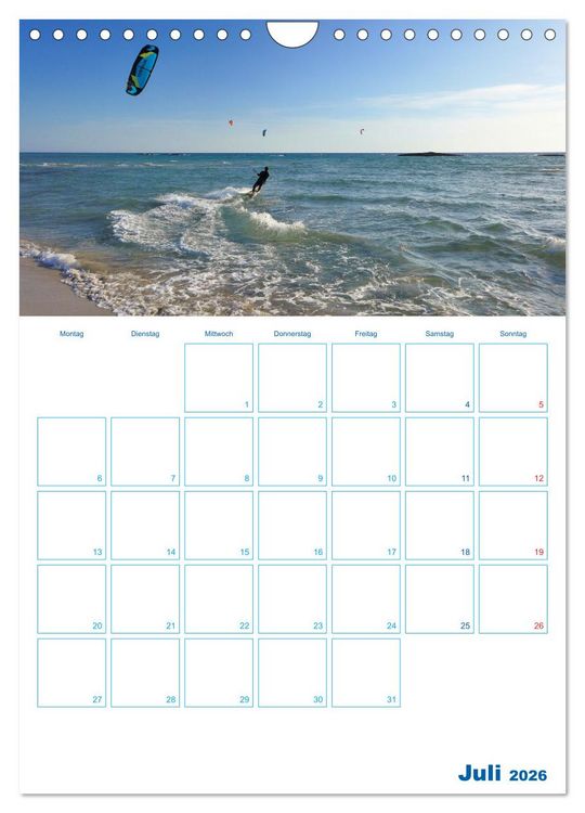 Produktbild: il Salento - maritim (Wandkalender 2026 DIN A4 hoch), CALVENDO Monatskalender