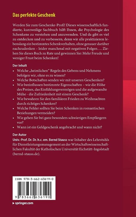 Produktbild: Das perfekte Geschenk